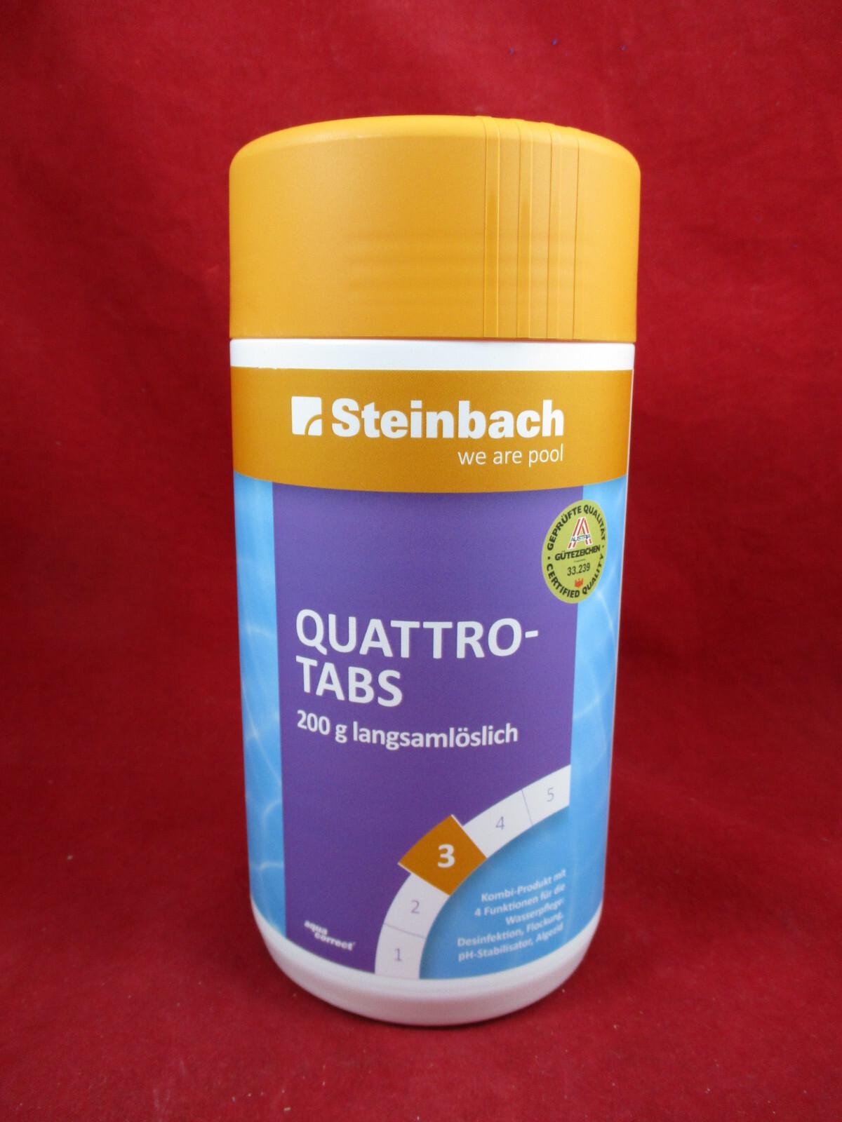 Quattrotabs 1 kg Kombitabs 200 Chlor Multitabs Chlortabletten Pool aqua Correct