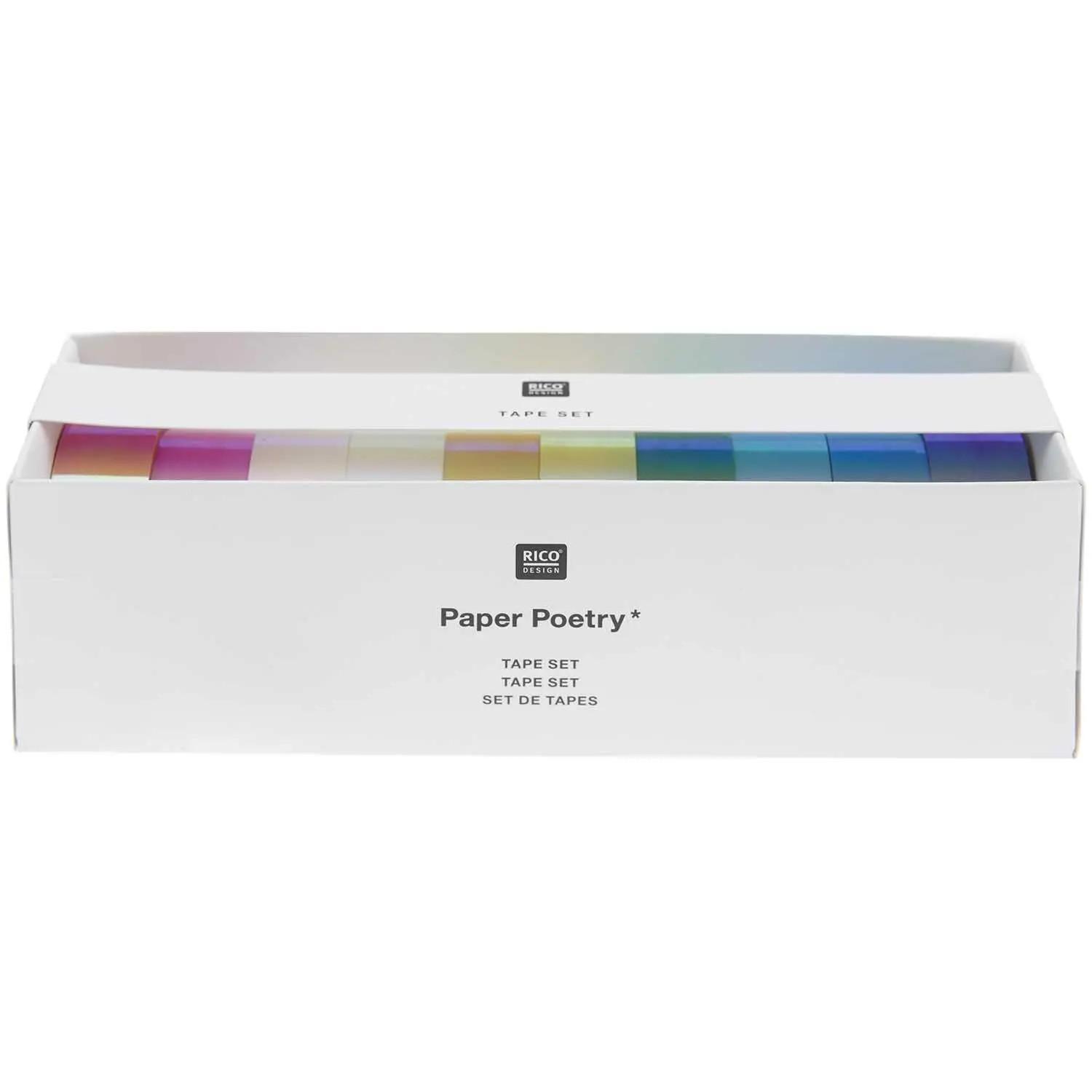 Tape Set Mirror Rainbow, 10 Stk., 1,5 cm x 5 m | Deutsch | 2024 - Image 2