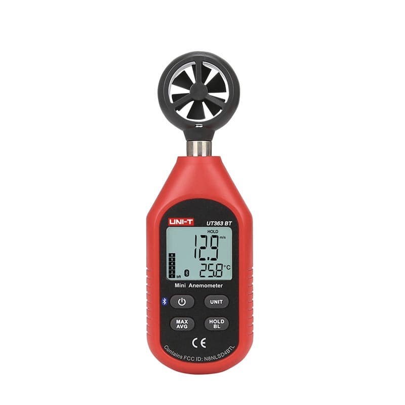 UNI-T UT363BT Digitales Anemometer, Bluetooth