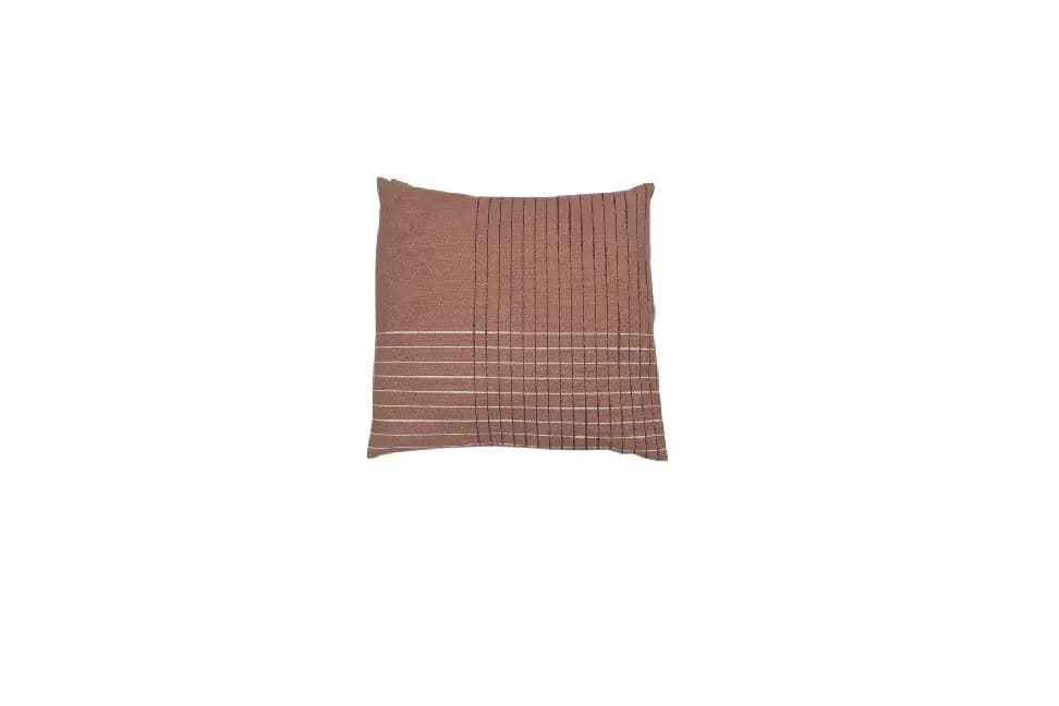 Fussenegger Schmusekissenhülle Karo - kork - 60/60 cm | 2020 | EAN 9007213189011