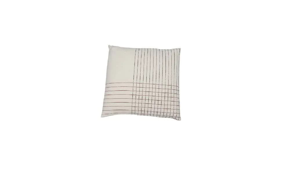 Fussenegger Schmusekissenhülle Karo - rohweiß - 60/60 cm | 2020